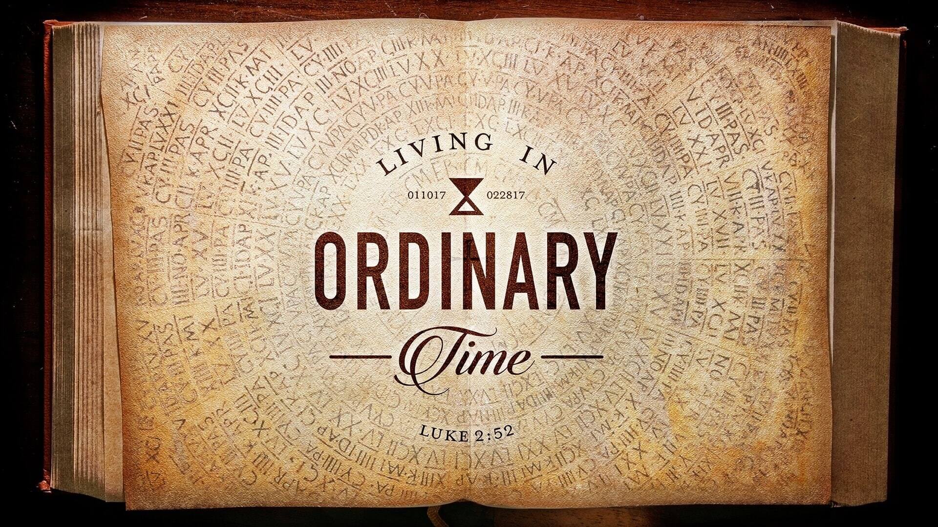 Living in Ordinary Time